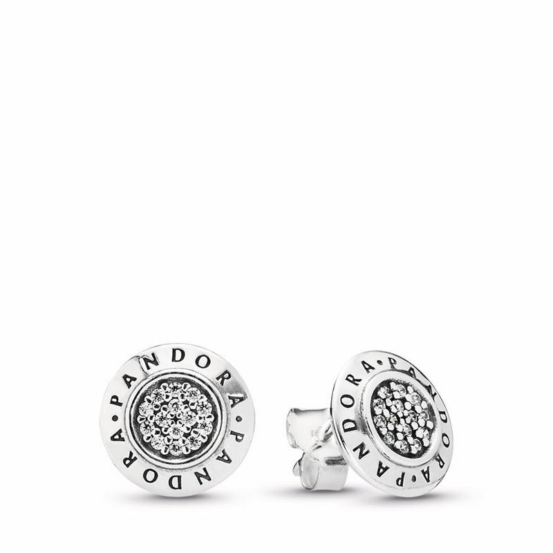 Pandora Australia Signature Stud Earrings - Sterling Silver | SAZDMK523